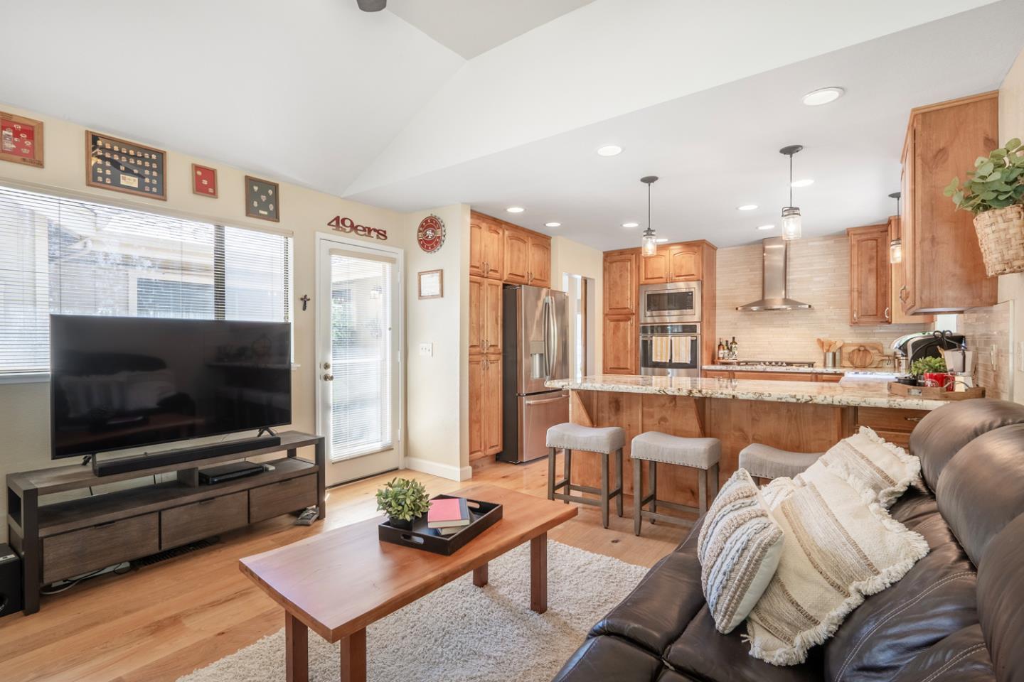 2153 Darnis Circle Morgan Hill, CA 95037 - Photo 12 of 33 a living room with furniture and a flat screen tv