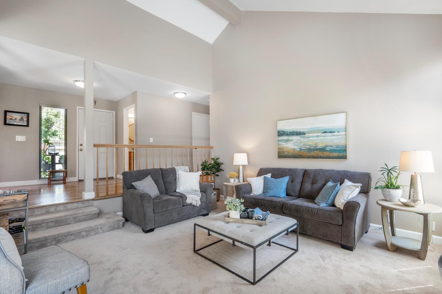 2153 Darnis Circle Morgan Hill, CA 95037 - Photo 5 of 33 a living room with furniture and a view of kitchen