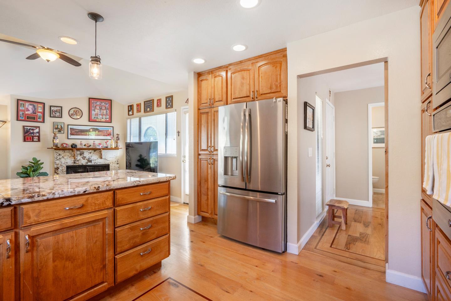 2153 Darnis Circle Morgan Hill, CA 95037 - Photo 10 of 33 a kitchen with stainless steel appliances granite countertop a refrigerator and a sink