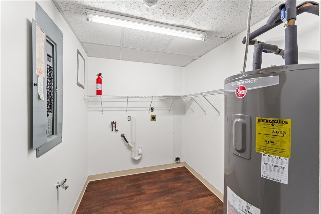 30 Argyle Avenue, Unit 201 Riverside, RI 02915 - Photo 26 of 37 utility room with hookup for washing machine and dryer