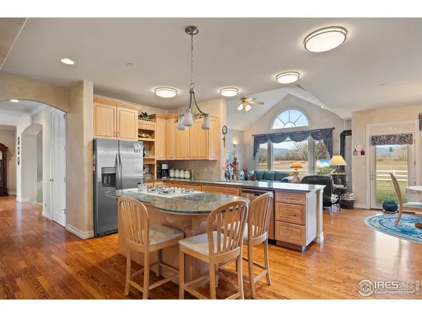 a view of a swimming pool with a ocean view