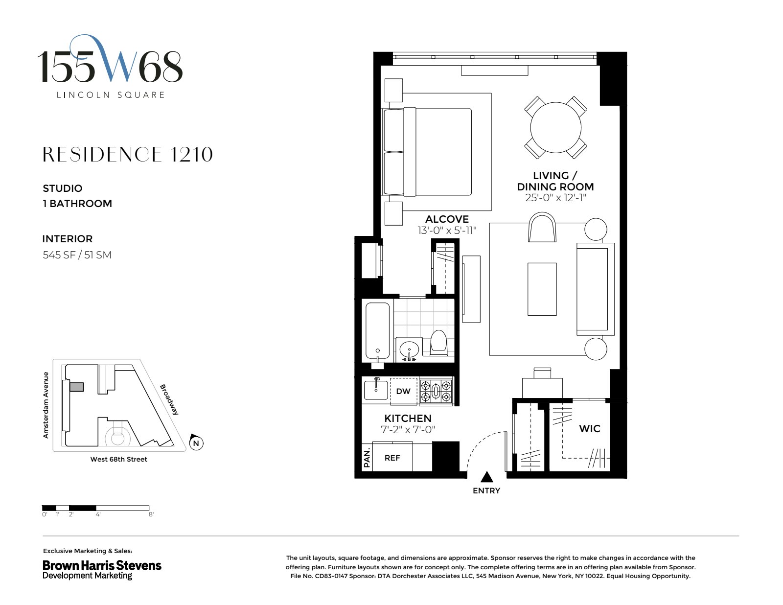 155 West 68th Street, Unit 1210 Manhattan, NY 10023 - Photo 17 of 17 unknown