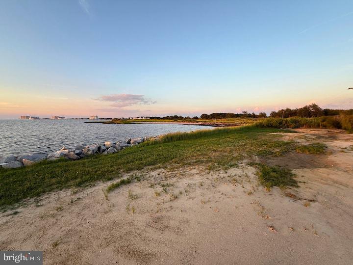 1 LaVallette Road Crisfield, MD 21817 - Photo 30 of 30 Serene shoreline at sunset glow.