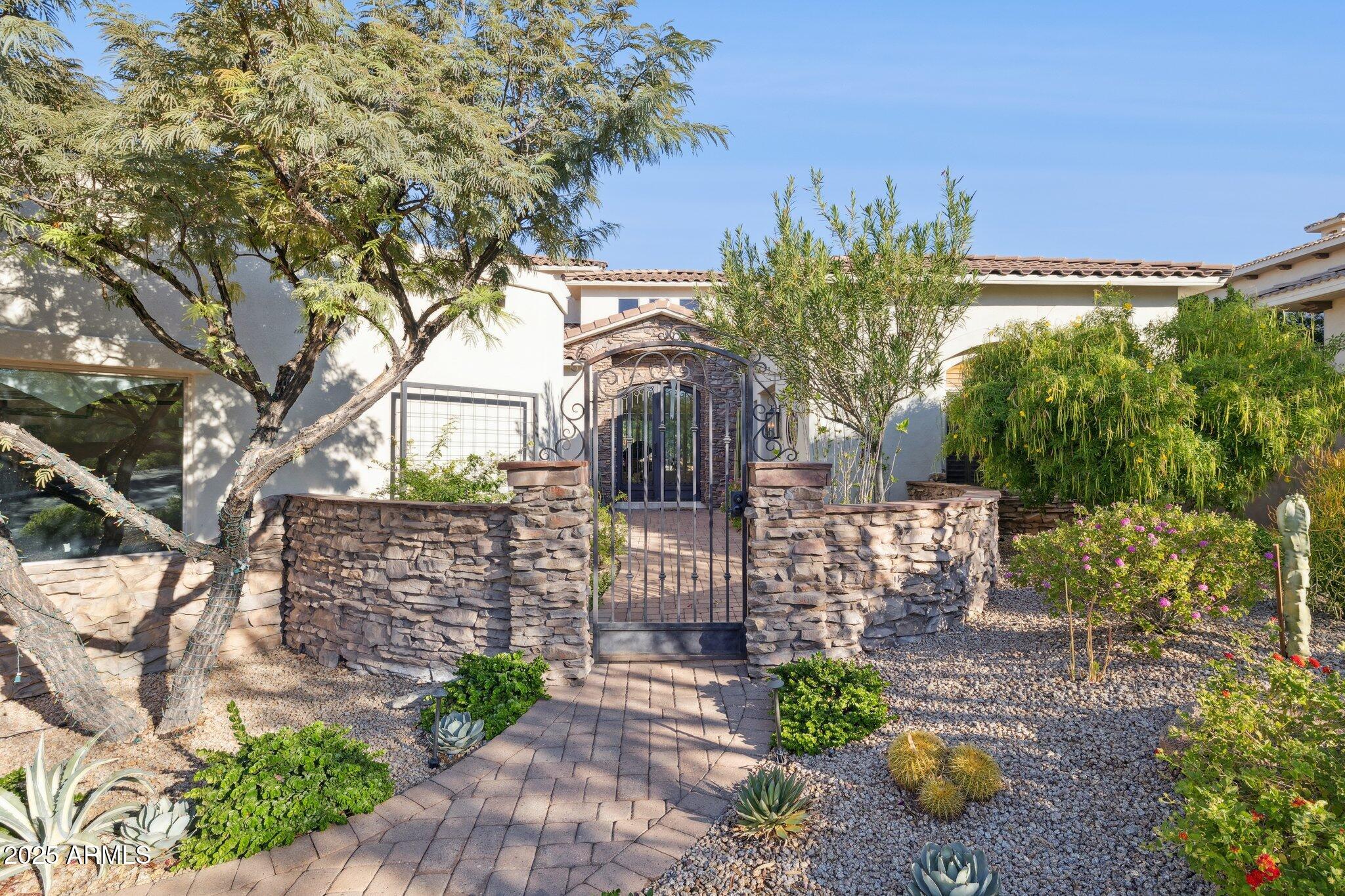 13174 East Geronimo Road Scottsdale, AZ 85259 - Photo 59 of 60 Gated courtyard
