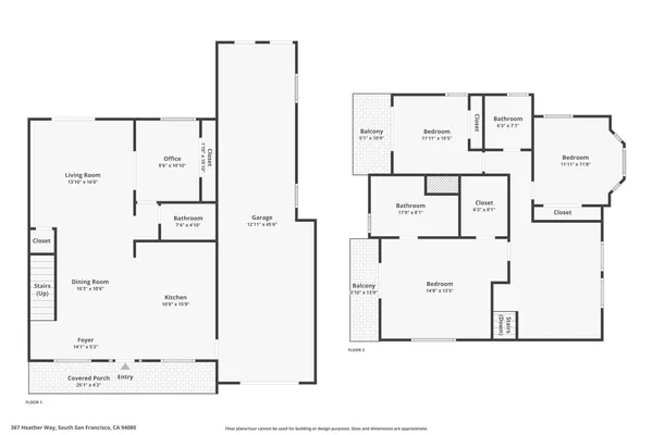 $1,286,000 | 367 Heather Way, South San Francisco, CA 94080