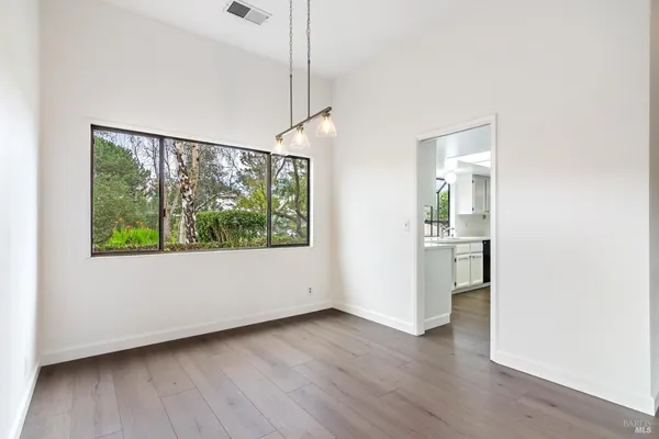 a view interior of a house and wooden floor