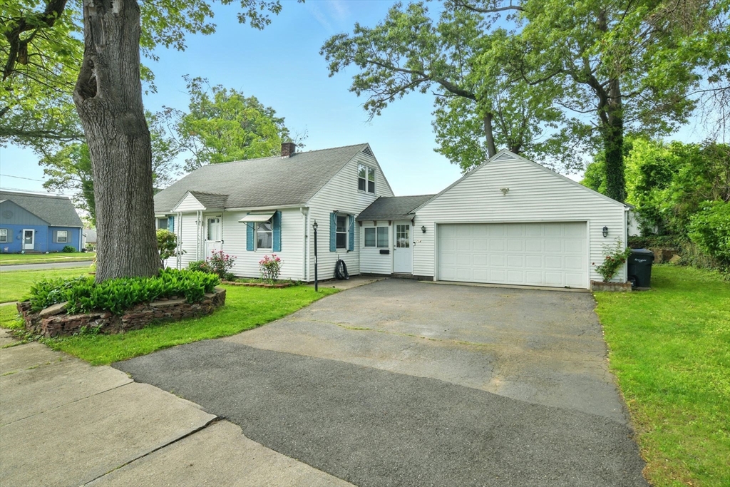 224 Cambria Street Springfield, MA 01118 - Photo 2 of 23 a view of a house with a yard plants and large tree