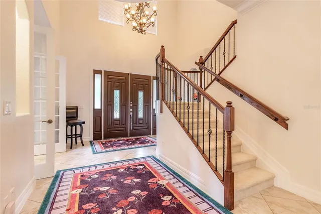 a view of an entryway