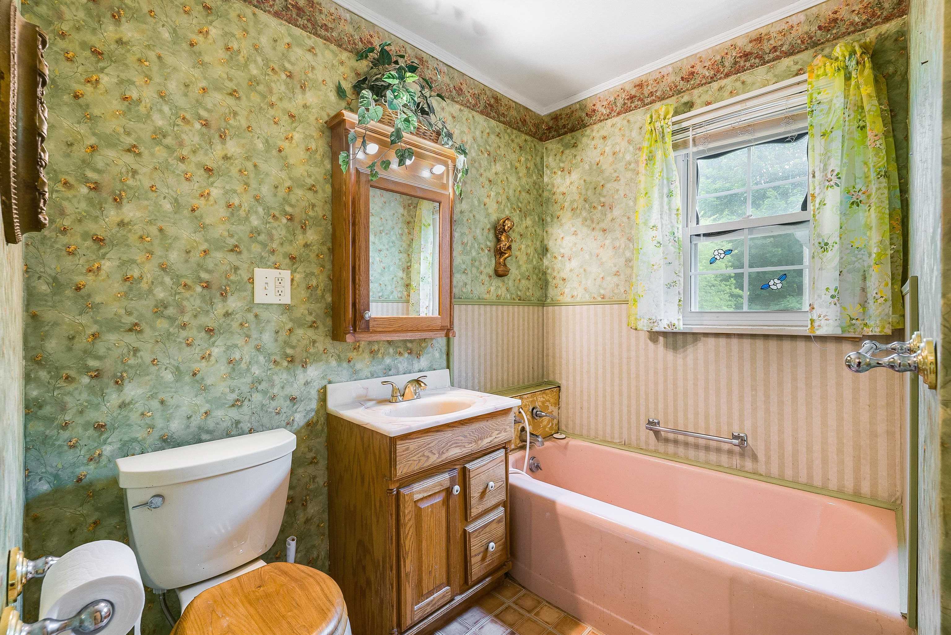 2156 Lyndhurst Road Waynesboro, VA 22980 - Photo 15 of 35 a bathroom with a sink toilet and shower