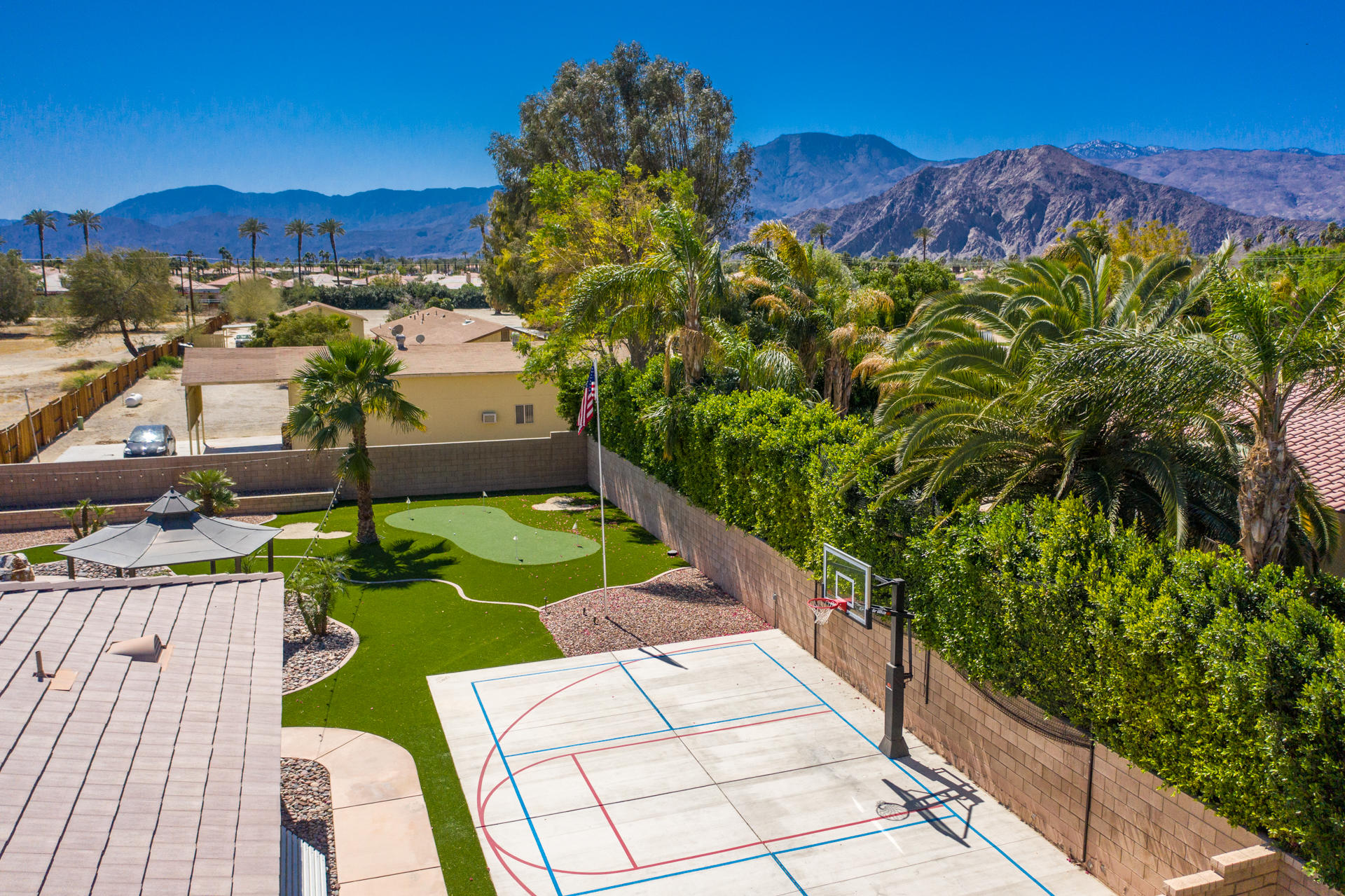80445 Paria Way Indio, CA 92201 - Photo 58 of 70 a view of a chairs and table on the terrace