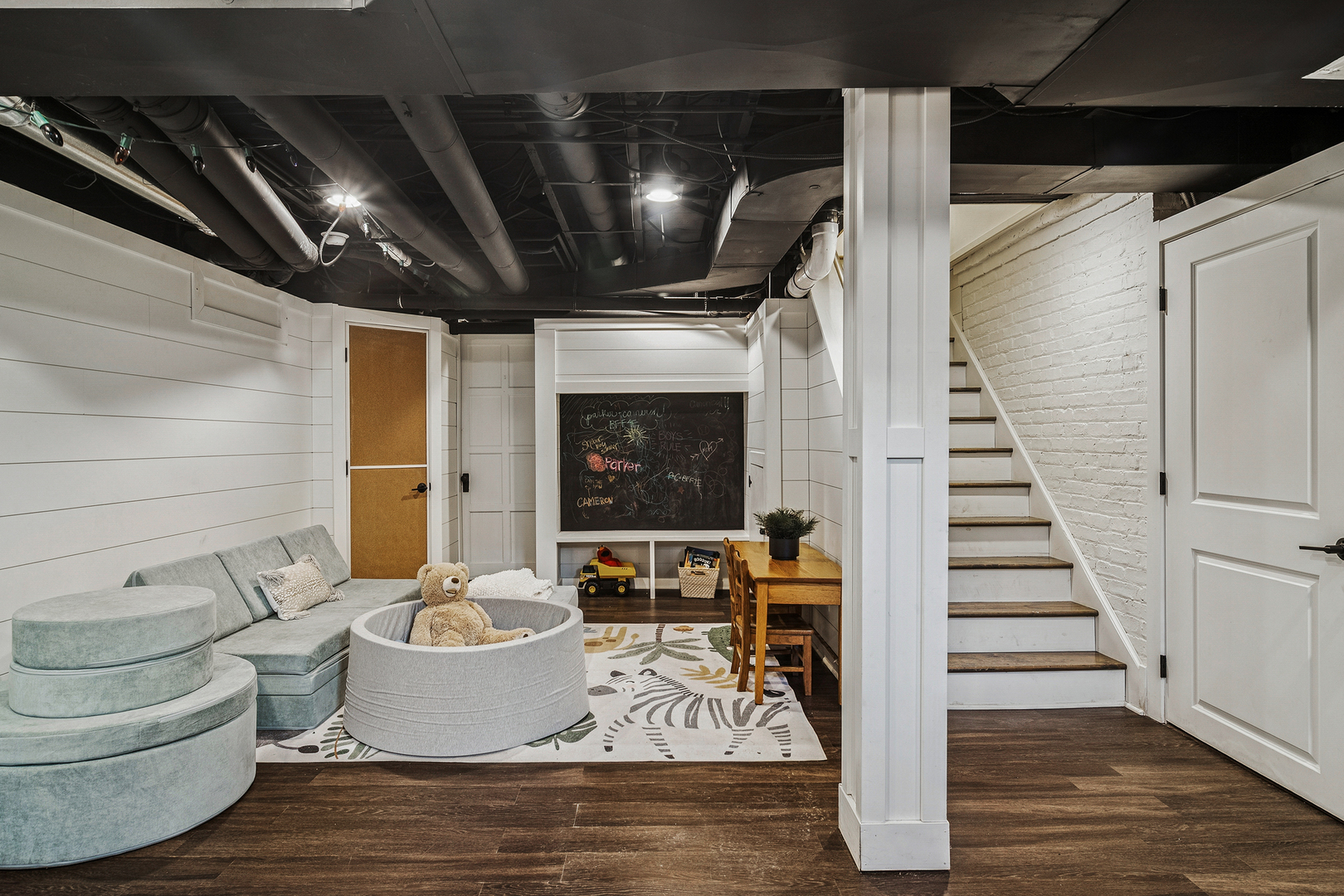 240 Elm Road Barrington, IL 60010 - Photo 42 of 56 a living room with wooden floor and furniture