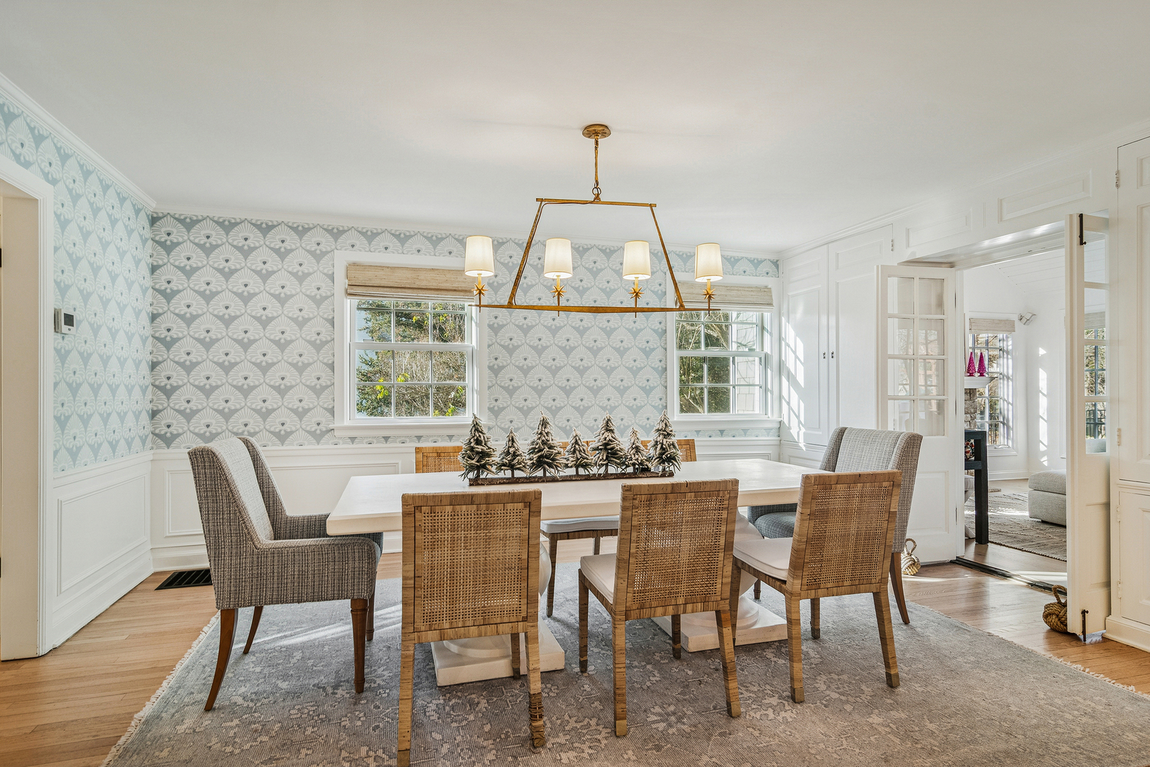 240 Elm Road Barrington, IL 60010 - Photo 9 of 56 a view of a dining room with furniture window and outside view