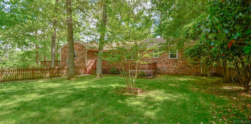 17620 River Road Chesterfield, VA 23838 - Photo 8 of 24 a view of a back yard