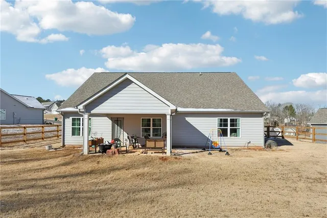 a outdoor space with shower