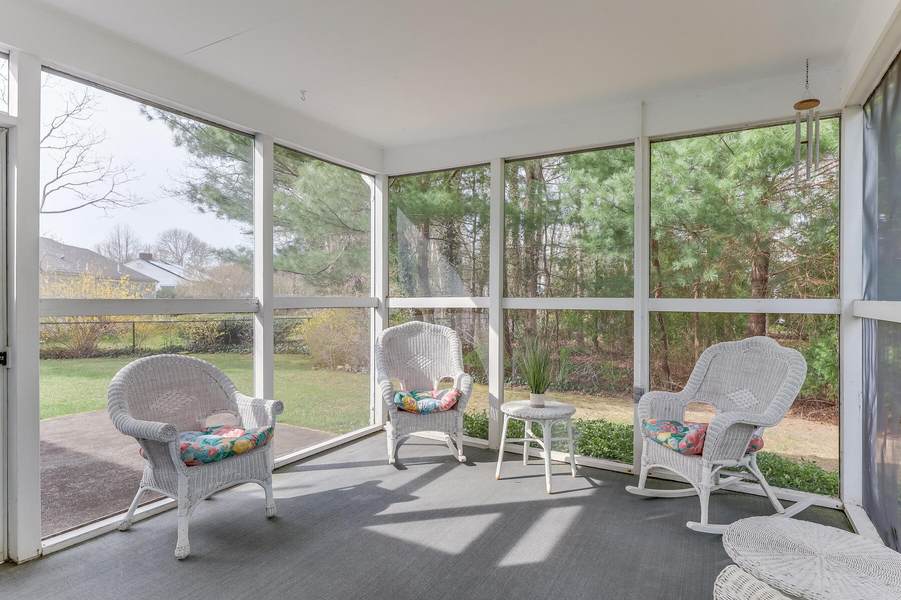 17 Eben Smith Road Centerville, MA 02632 - Photo 15 of 30 a living room with furniture and a floor to ceiling window