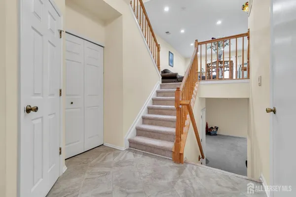 a view of entryway and hall