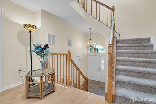 a view of entryway and hall