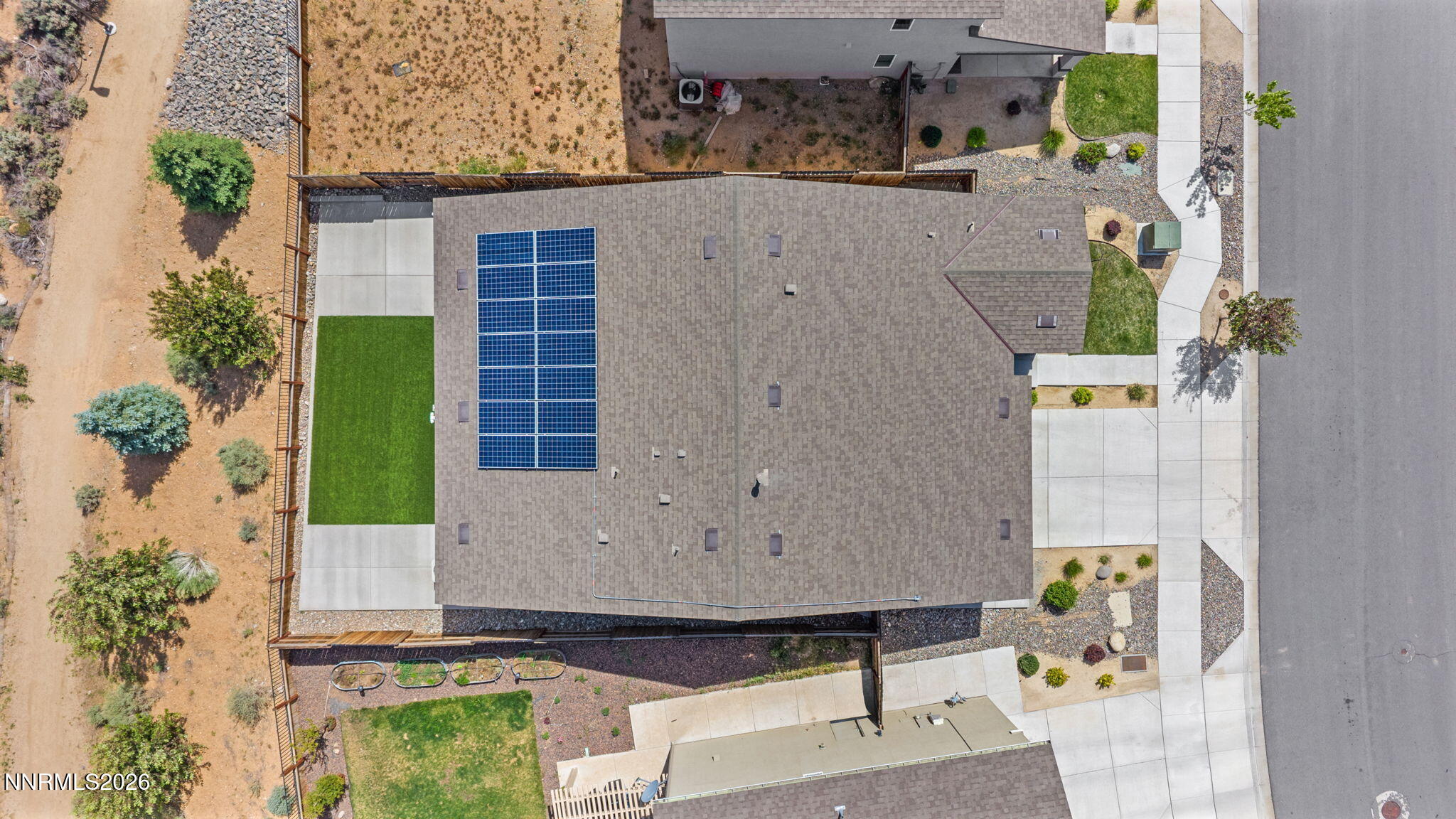 9708 Sea Glass Drive Reno, NV 89506 - Photo 48 of 51 an aerial view of a house with garden