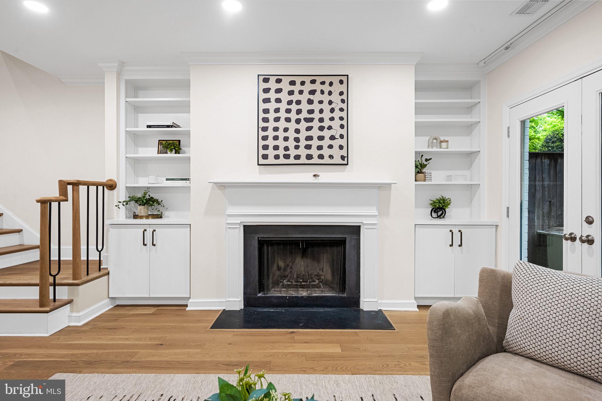 3287 Sutton Place Northwest, Unit D Washington, DC 20016 - Photo 12 of 52 Wood Burning Fireplace
