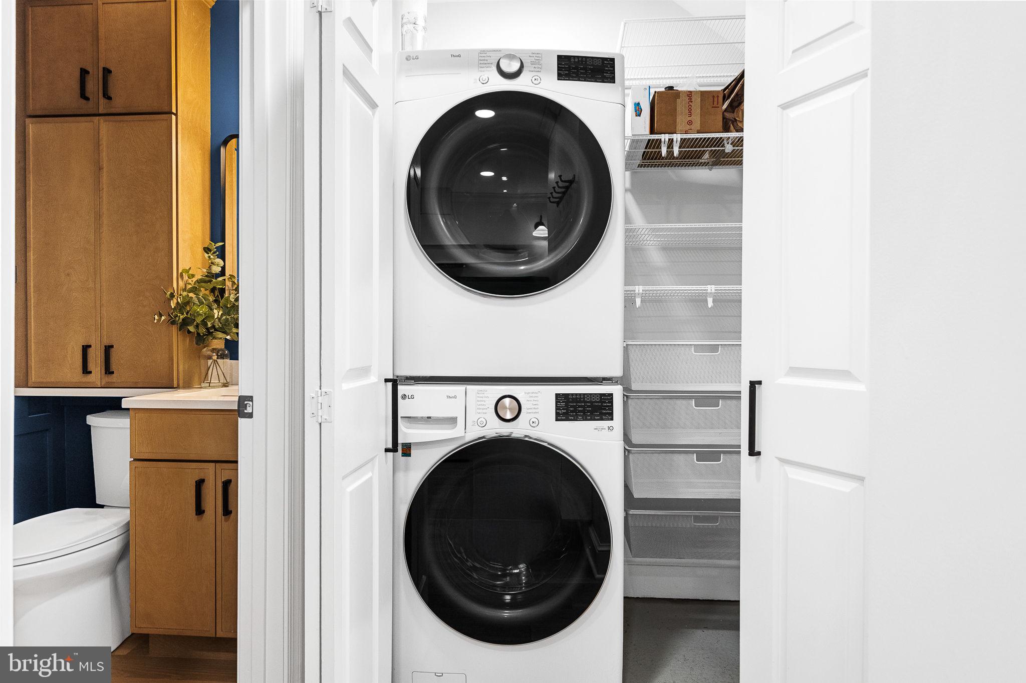 3287 Sutton Place Northwest, Unit D Washington, DC 20016 - Photo 26 of 52 Wifi enabled Washer and Dryer