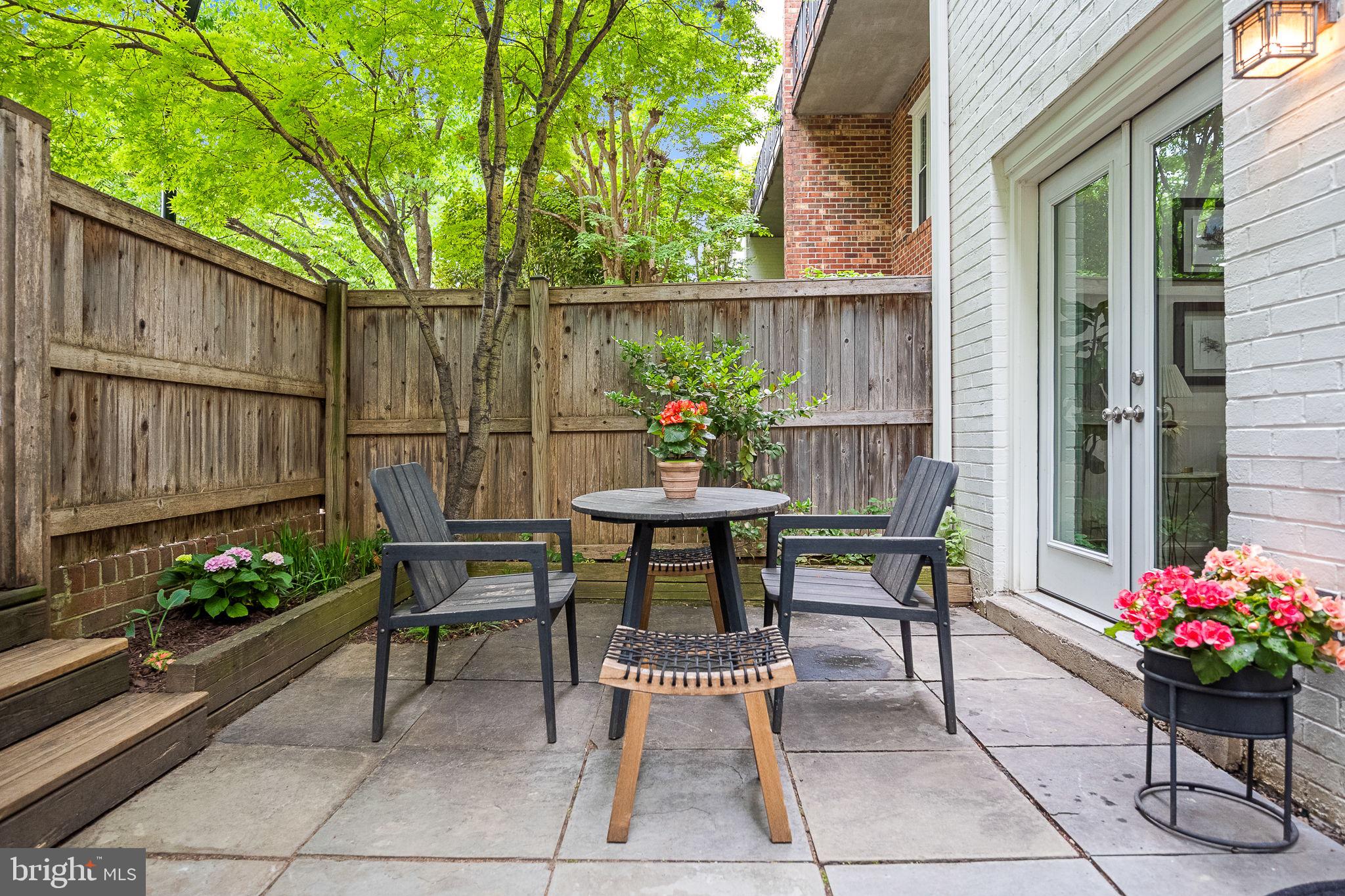 3287 Sutton Place Northwest, Unit D Washington, DC 20016 - Photo 37 of 52 Back Patio