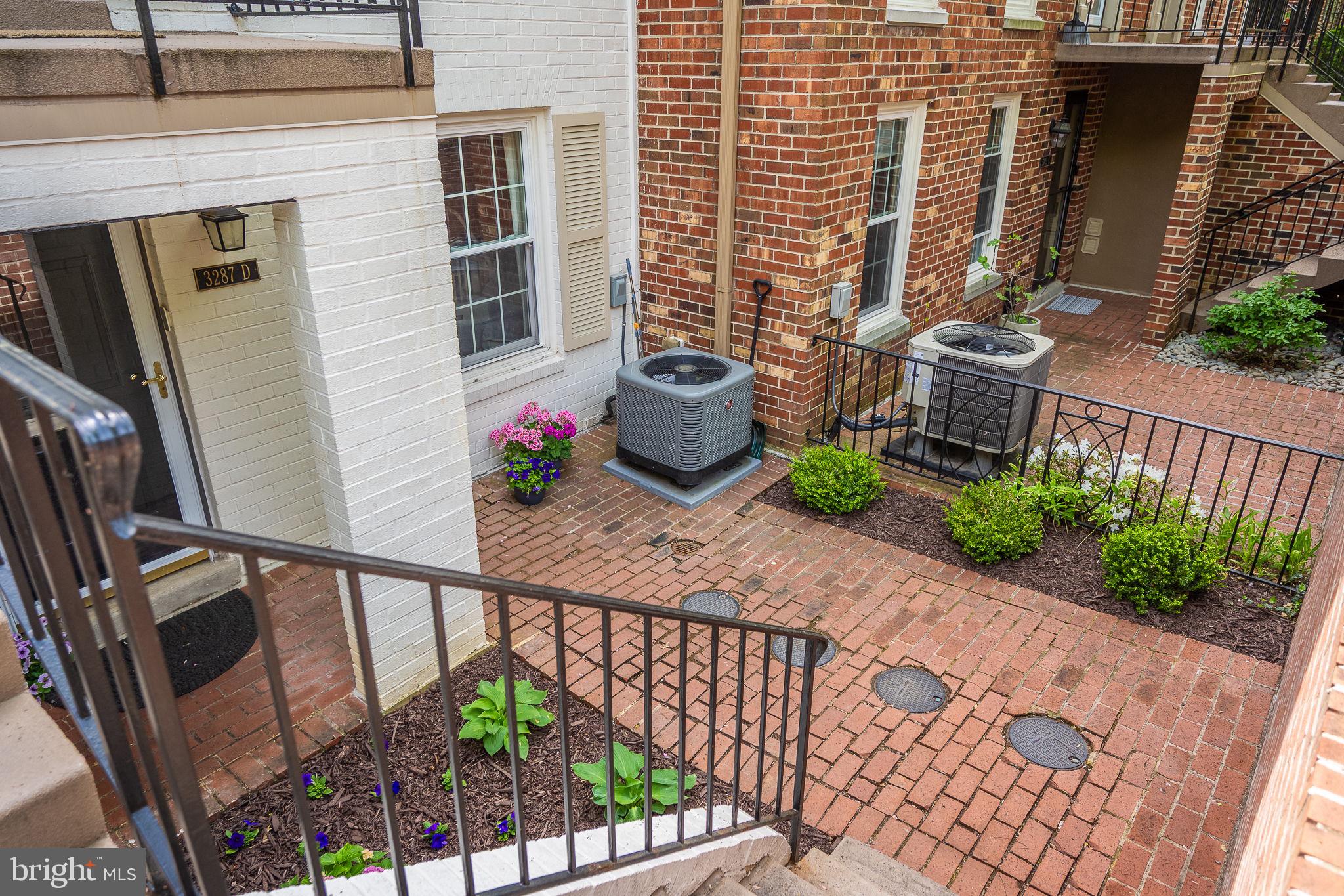 3287 Sutton Place Northwest, Unit D Washington, DC 20016 - Photo 43 of 52 Front Entry Patio