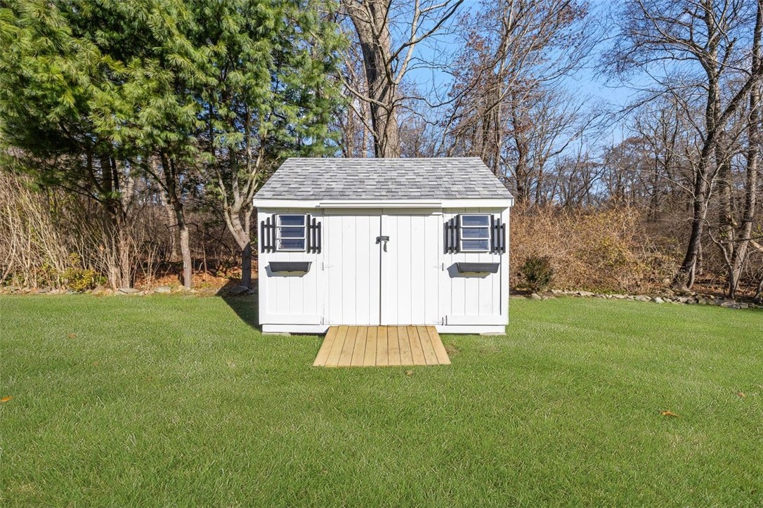 117 Moccasin Trail Cranston, RI 02921 - Photo 34 of 43 Out Buildings - Shed with additional storage.