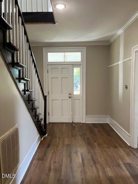 6663 Harold Obrien Road Oxford, NC 27565 - Photo 3 of 41 a view of an entryway with wooden floor