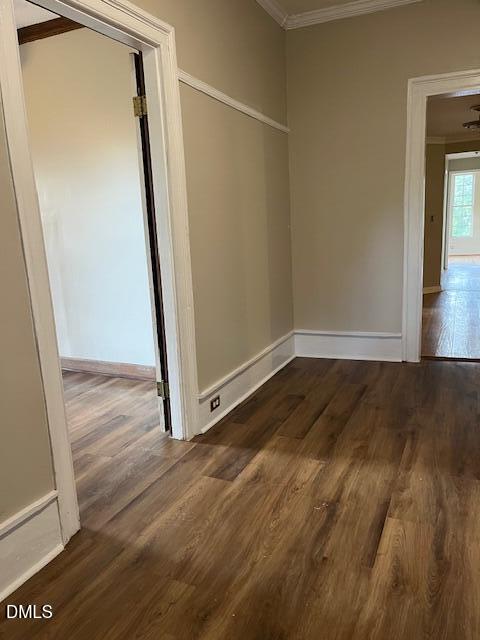 6663 Harold Obrien Road Oxford, NC 27565 - Photo 6 of 41 an empty room with wooden floor and mirror