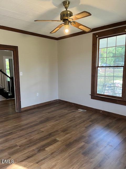 6663 Harold Obrien Road Oxford, NC 27565 - Photo 8 of 41 a view of an empty room with window and wooden floor