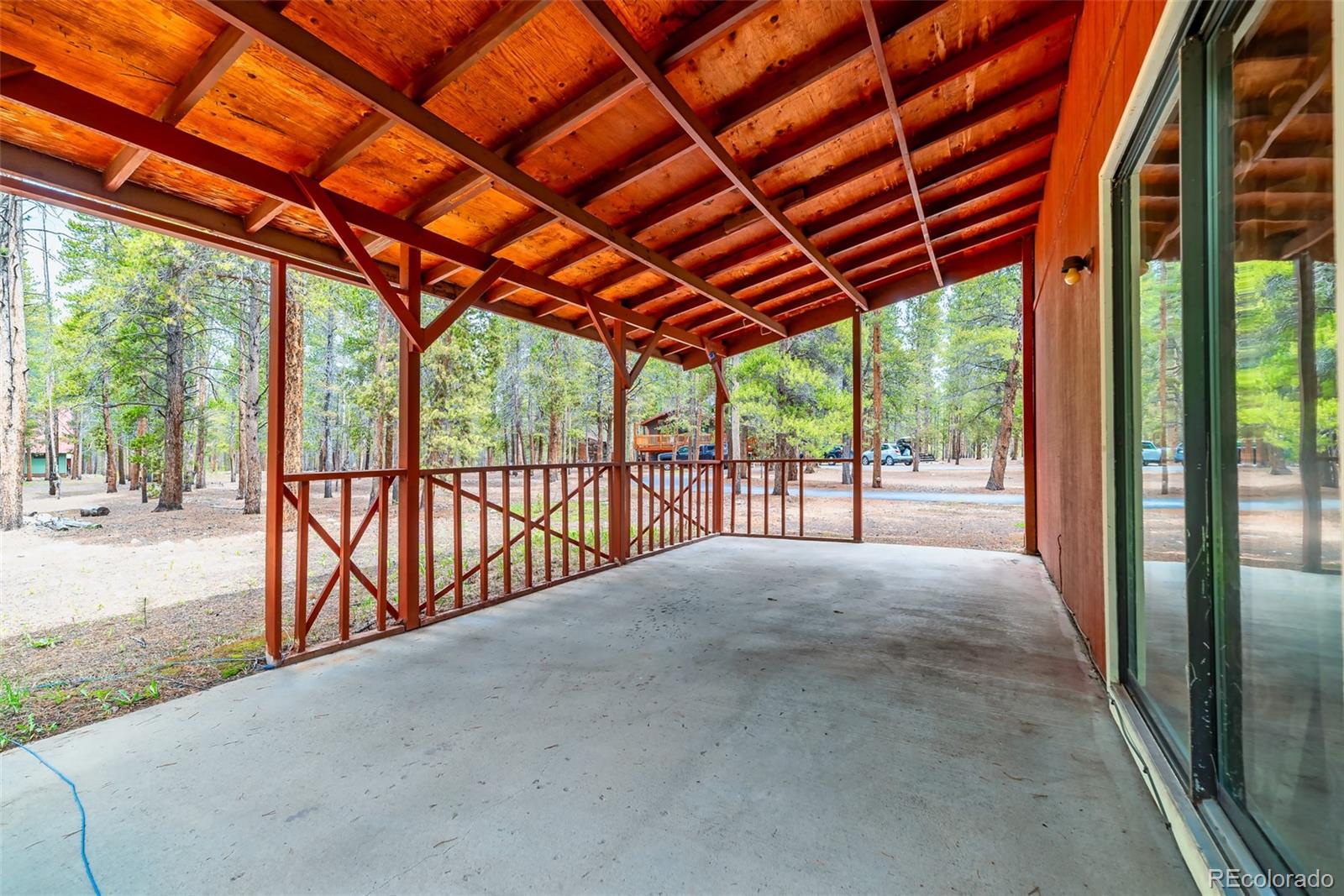 103 County Road 4C-E Leadville, CO 80461 - Photo 33 of 40 a view of porch with a backyard