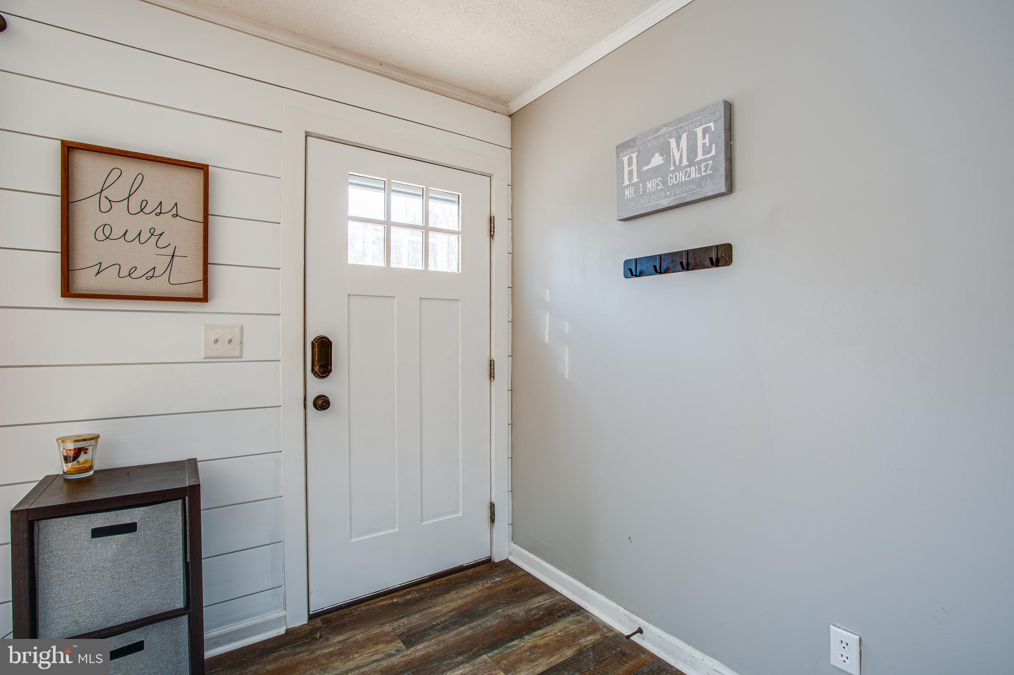 4316 Shepherds Road Partlow, VA 22534 - Photo 5 of 54 Entry with shiplap wall
