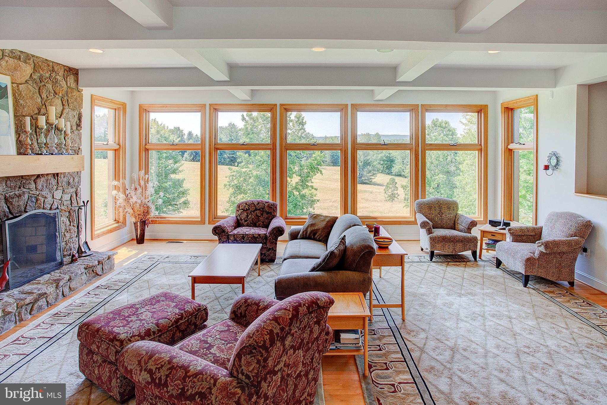 20781 Unison Road Round Hill, VA 20141 - Photo 4 of 64 Incredible views from the family room