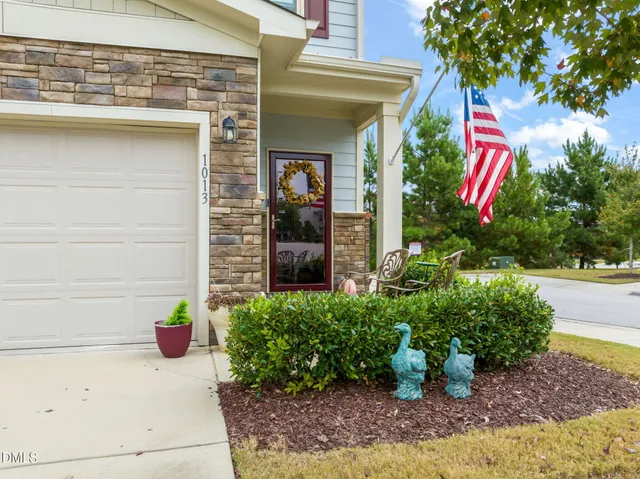 a plant view of a house with potted plants