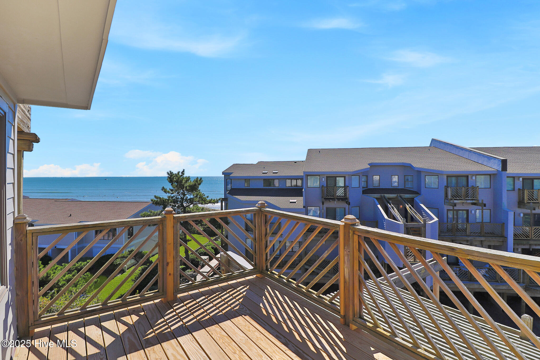 301 Salter Path Road, Unit 12 GENESIS Pine Knoll Shores, NC 28512 - Photo 24 of 47 Upstairs Deck with Ocean Views