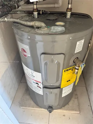 a view of water heater