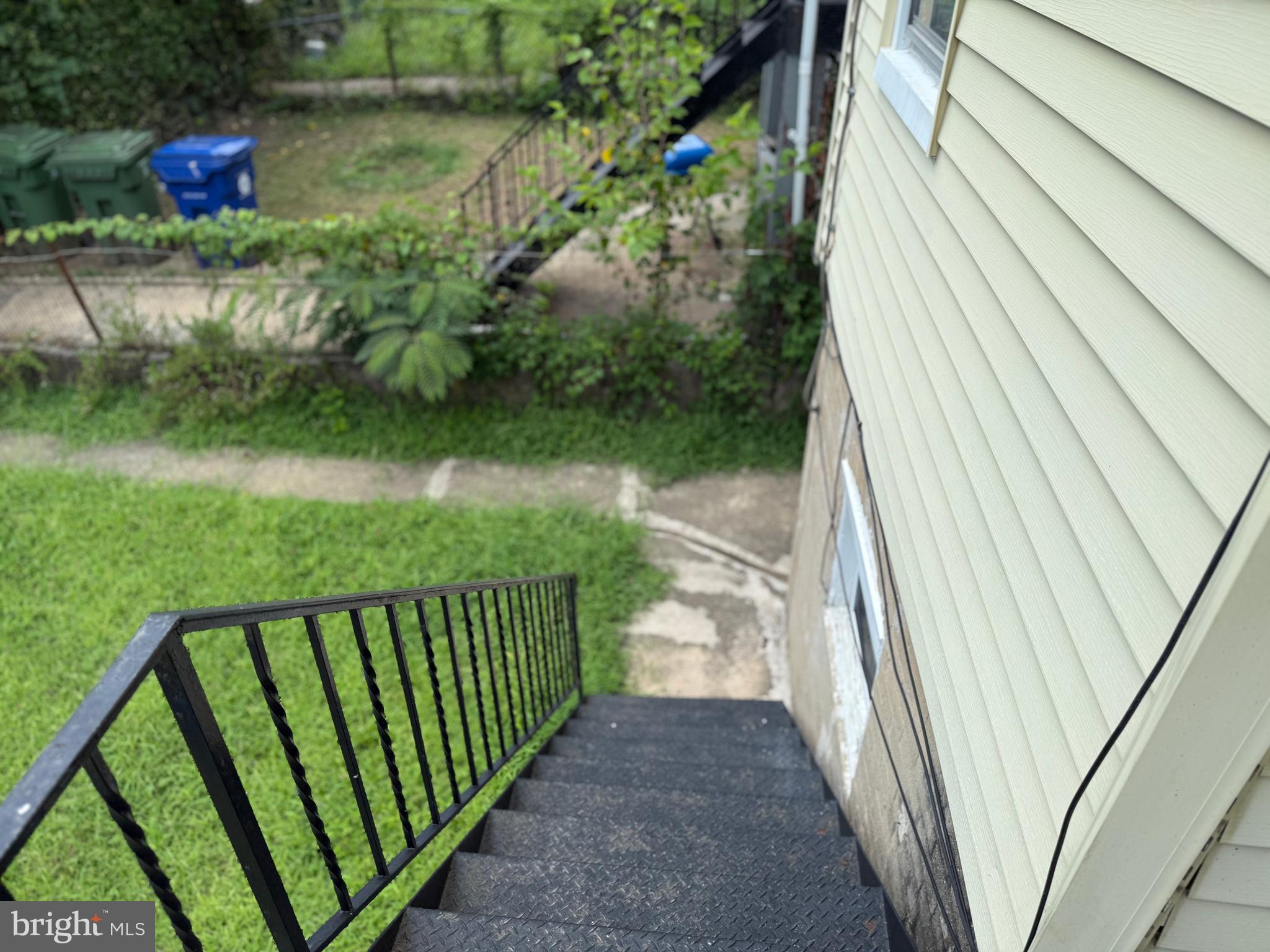 2807 Presstman Street Baltimore, MD 21216 - Photo 12 of 24 a view of a garden from a balcony