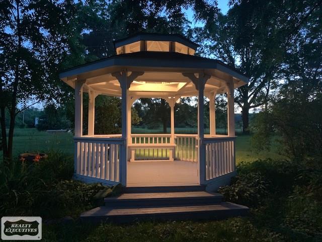 7621 Bordman Road Almont, MI 48003 - Photo 37 of 41 Gazebo with Electric