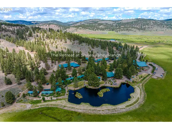 a view of a lake with a mountain