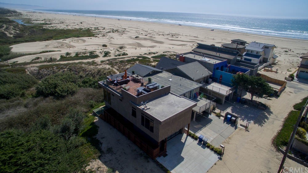 1839 Strand Way Oceano, CA 93445 - Photo 45 of 47 an aerial view of a house with a ocean view