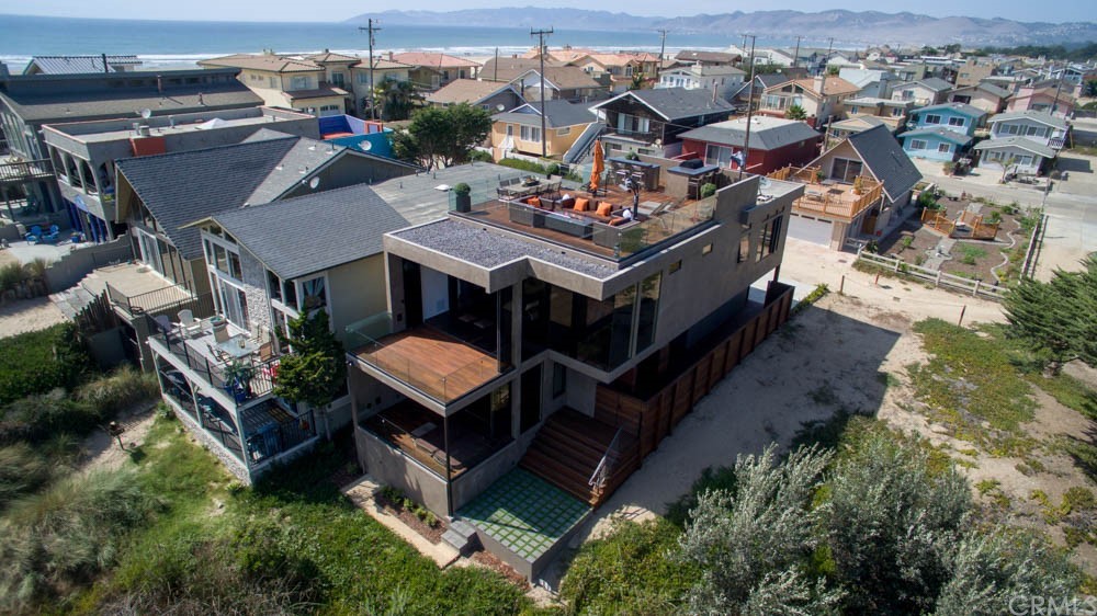 1839 Strand Way Oceano, CA 93445 - Photo 46 of 47 an aerial view of a house with a ocean view
