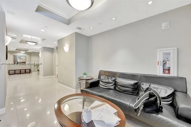 a very nice looking room with a large window