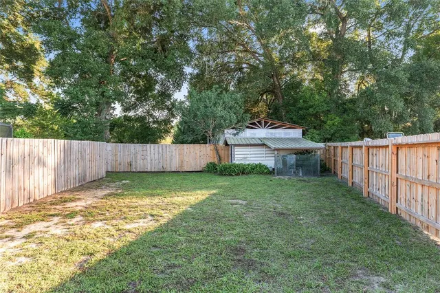 a view of a volley ball court