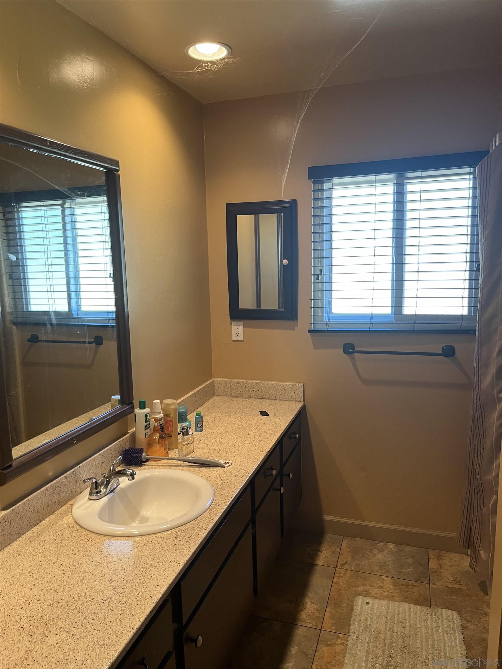 1407 Taylor Vista Vista, CA 92084 - Photo 18 of 28 a bathroom with a sink and a mirror