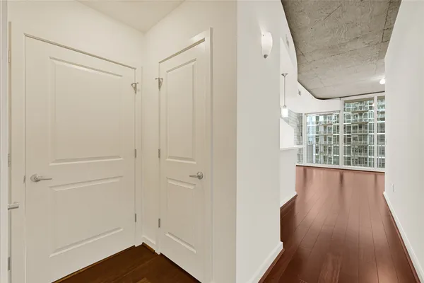 wooden floor in an empty room