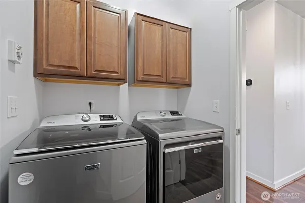 a view of a room with storage and utility