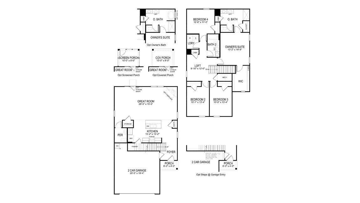 4975 Paddy Field Way Ladson, SC 29456 - Photo 22 of 22 Elston Floorplan