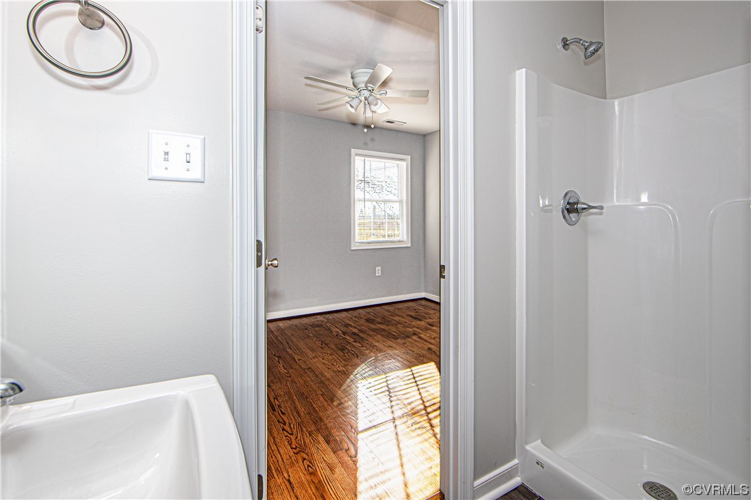 1001 Red House Road Ford, VA 23850 - Photo 10 of 20 a bathroom with a tub and a shower