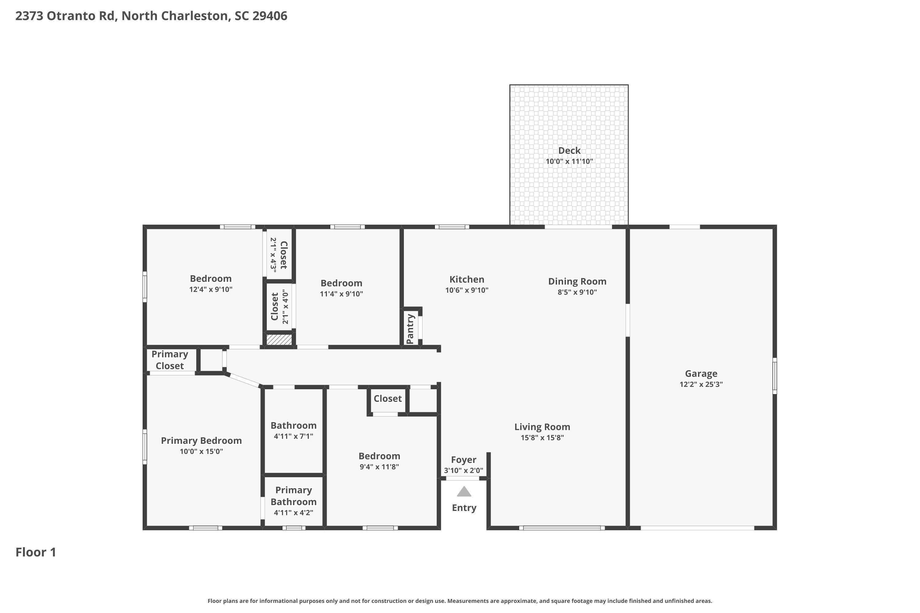 2373 Otranto Road North Charleston, SC 29406 - Photo 16 of 16 2-photo-Floor-Plan-f65e67d9-15e4-4984-b8
