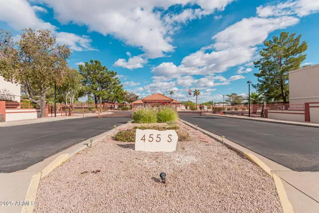 a sign on the side of a building